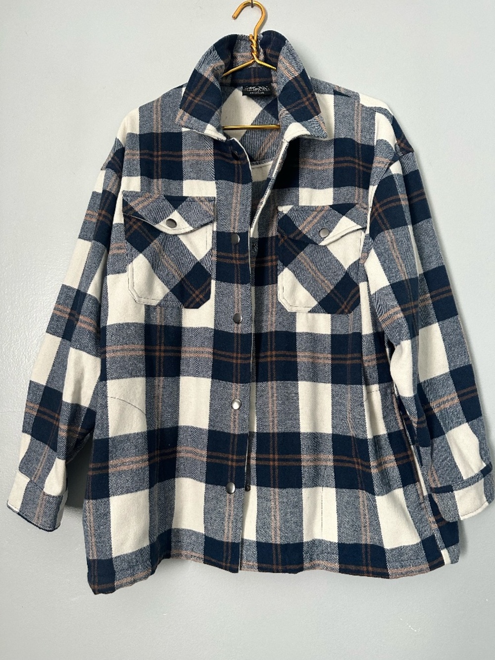 HFX Flannel Button-Down Jacket